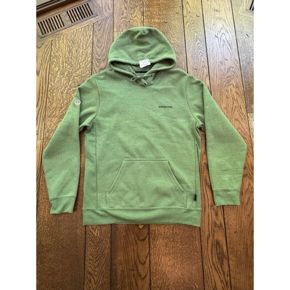 Patagonia Adult Fitz Roy Icon Uprisal Hoodie Green Mens S / Women's M NWT *READ - Picture 1 of 5